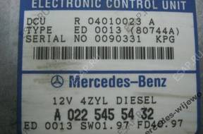 MERCEDES C KLASA W202 БЛОК УПРАВЛЕНИЯ ДВИГАТЕЛЕМ 2.2 D W 202