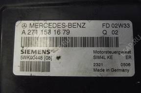 MERCEDES C-KLASA W203 БЛОК УПРАВЛЕНИЯ ДВИГАТЕЛЕМ A2711531679