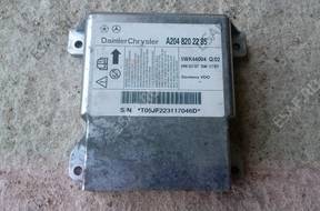 MERCEDES C-KLASA W204 СЕНСОР МОДУЛЬ ПОДУШЕК AIRBAG