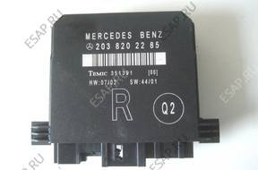 MERCEDES C W203 БЛОК УПРАВЛЕНИЯ ДВЕРИ ПРАВЫЙ T 2038202285