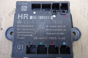 MERCEDES C W204 БЛОК УПРАВЛЕНИЯ ДВЕРИ ПРАВЫЙ TYL