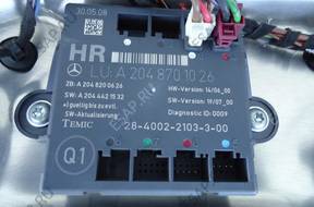 MERCEDES C W204 БЛОК УПРАВЛЕНИЯ ДВЕРИ ПРАВЫЙ TYL