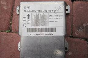 Mercedes C W204 МОДУЛЬ airbag uszkodzonyA2048202285