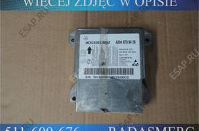 MERCEDES C W204 СЕНСОР МОДУЛЬ AIRBAG ПОДУШЕК