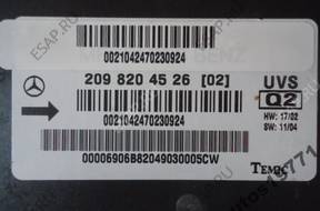 MERCEDES CLK W209 CABRIO БЛОК УПРАВЛЕНИЯ DACHU 2098204526