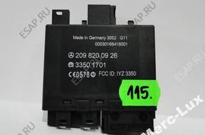 MERCEDES CLK W209 МОДУЛЬ БЛОК УПРАВЛЕНИЯ A2098200926