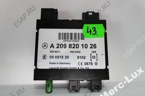 MERCEDES CLK W209 МОДУЛЬ БЛОК УПРАВЛЕНИЯ A2098201026
