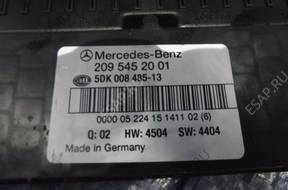 MERCEDES CLK W209 МОДУЛЬ BSI SAM 2095452001 MERCEDES CLK W209 МОДУЛЬ BSI SAM 2095452001