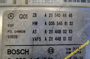 MERCEDES E 211 W211 БЛОК УПРАВЛЕНИЯ МОДУЛЬ ESP 2115404445
