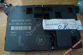 MERCEDES E KLASA 211 БЛОК УПРАВЛЕНИЯ ДВЕРИ A 2118200326 MERCEDES E KLASA 211 БЛОК УПРАВЛЕНИЯ ДВЕРИ A 2118200326
