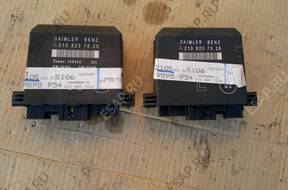 MERCEDES E-KLASA МОДУЛЬ КОМФОРТА ПРАВЫЙ ЛЕВЫЙ