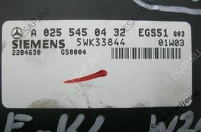 MERCEDES E KLASA W210 БЛОК УПРАВЛЕНИЯ КПП МОДУЛЬ CDI