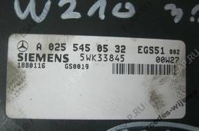 MERCEDES E KLASA W210 МОДУЛЬ БЛОК УПРАВЛЕНИЯ КПП 3.2