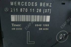 MERCEDES E KLASA W211 БЛОК УПРАВЛЕНИЯ ДВЕРИ СТЕКОЛ ЛЕВЫЙ P