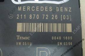 MERCEDES E KLASA W211 БЛОК УПРАВЛЕНИЯ МОДУЛЬ ДВЕРИ ПРАВЫЙ