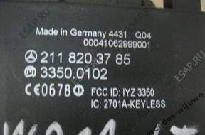 MERCEDES E KLASA W211 БЛОК УПРАВЛЕНИЯ МОДУЛЬ СИДЕНЬЯ W 211