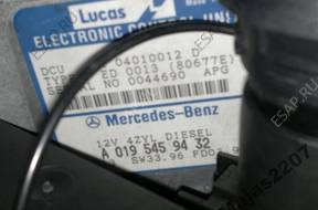 MERCEDES E KLASA W211 БЛОК УПРАВЛЕНИЯ ЗАМОК ЗАЖИГАНИЯ 0195459432