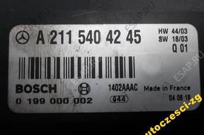 MERCEDES E KLASA W211 МОДУЛЬ БЛОК УПРАВЛЕНИЯ 2115404245