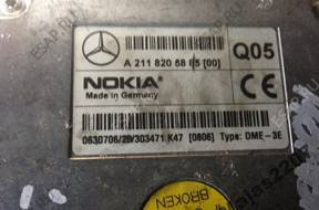 MERCEDES E KLASA W211 МОДУЛЬ БЛОК УПРАВЛЕНИЯ A 211820588
