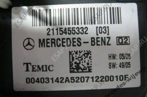 MERCEDES E KLASA W211 МОДУЛЬ БЛОК УПРАВЛЕНИЯ КОМФОРТОМ 2008 год