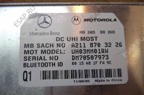Mercedes E-klasa W211 МОДУЛЬ bluetooth A2118703226
