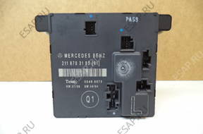 Mercedes E-klasa W211 МОДУЛЬ ДВЕРИ 2118703185