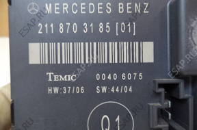 Mercedes E-klasa W211 МОДУЛЬ ДВЕРИ 2118703185
