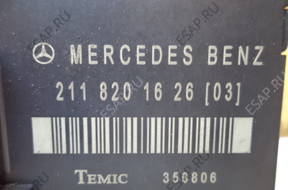 Mercedes E-klasa W211 МОДУЛЬ komfortu 2118201626