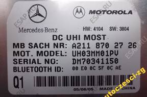 MERCEDES E KLASA W211 МОДУЛЬ TELEFONU 2118702726