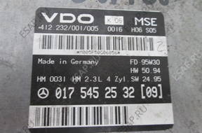 Mercedes E W210 2.3 16V БЛОК УПРАВЛЕНИЯ VDO 0175452532