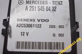 MERCEDES E W211 БЛОК УПРАВЛЕНИЯ МОДУЛЬ VDO 2515450432