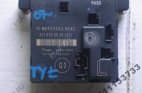 MERCEDES E W211 LIFT МОДУЛЬ БЛОК УПРАВЛЕНИЯ 2118704026