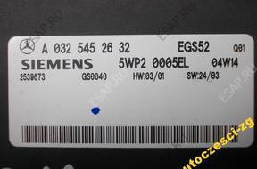 MERCEDES E W211 МОДУЛЬ БЛОК УПРАВЛЕНИЯ КПП 0325452632