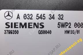 MERCEDES E W211 МОДУЛЬ БЛОК УПРАВЛЕНИЯ КПП 0325453432