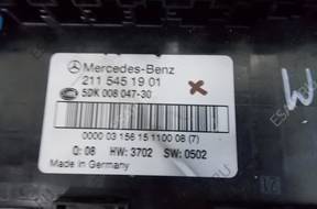MERCEDES E W211 МОДУЛЬ SAM TYLNY