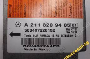 MERCEDES E W211 СЕНСОР ПОДУШЕК AIRBAG 2118209485