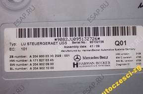 MERCEDES E W212 W204 МОДУЛЬ БЛОК УПРАВЛЕНИЯ 2049000300