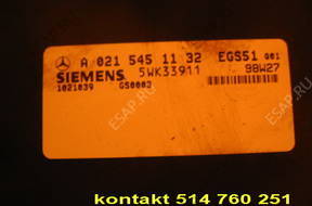 MERCEDES E300 БЛОК УПРАВЛЕНИЯ 0215451132 A0215451132 q01