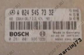 MERCEDES КОМПЛЕКТ БЛОК УПРАВЛЕНИЯ A0245457332 0281001986 MERCEDES КОМПЛЕКТ БЛОК УПРАВЛЕНИЯ A0245457332 0281001986