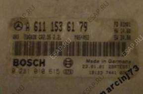 MERCEDES КОМПЛЕКТ БЛОК УПРАВЛЕНИЯ A6111536179 0281010615 MERCEDES КОМПЛЕКТ БЛОК УПРАВЛЕНИЯ A6111536179 0281010615