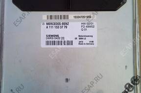 Mercedes МОДУЛЬ БЛОК УПРАВЛЕНИЯ  111 153 37 79