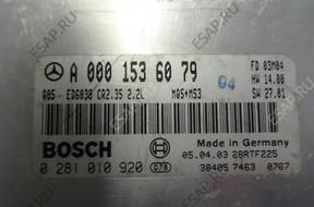 Mercedes МОДУЛЬ elektroniczny 000 A0001536079