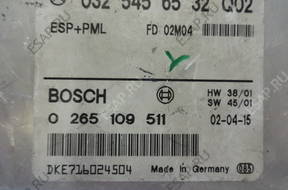 Mercedes МОДУЛЬ elektroniczny 032 A032 A0325456532