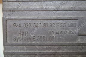 Mercedes МОДУЛЬ ESG 400 A0275458132 Mercedes МОДУЛЬ ESG 400 A0275458132