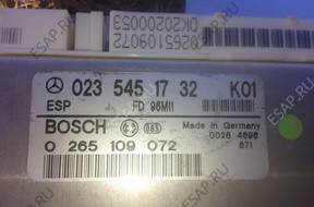 mercedes r129 500sl БЛОК УПРАВЛЕНИЯ 0235451732 0265109072