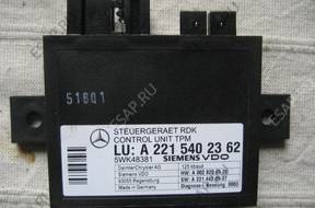 MERCEDES S 221 CL 216 БЛОК УПРАВЛЕНИЯ CINIENIA OPON MERCEDES S 221 CL 216 БЛОК УПРАВЛЕНИЯ CINIENIA OPON