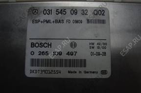 Mercedes S320 W 220 3,2CDI БЛОК УПРАВЛЕНИЯ ESP PML BAS