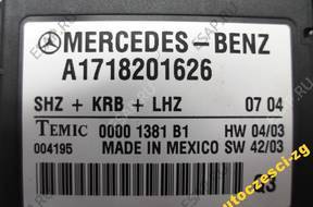 MERCEDES SLK W171 МОДУЛЬ GRZANYCH FOTELI 1718201626