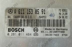 MERCEDES SPRINTER БЛОК УПРАВЛЕНИЯ 0281011484 A6111530591
