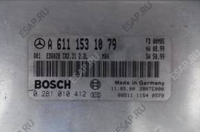 MERCEDES SPRINTER БЛОК УПРАВЛЕНИЯ A6111531079 0281010412
